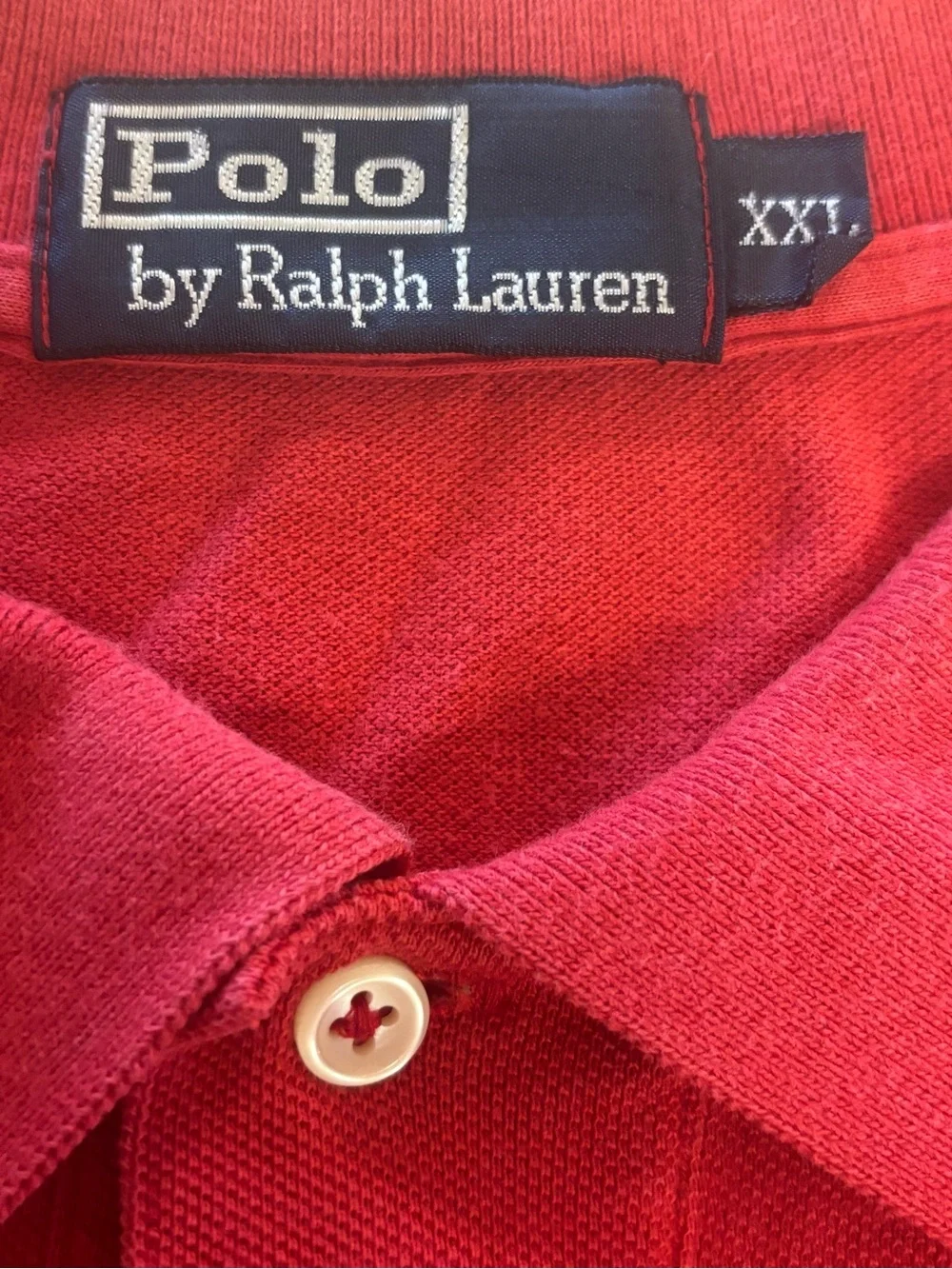 Ralph Lauren Red Short-Sleeve Polo Shirt